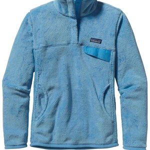 blue patagonia pullover